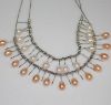 Wholesale rice A freshwate pearl necklace