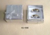 Wholesale Stainless steel Double wedding rings,anniversary ring,Jewelry accessory
