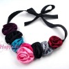 Wholesale 2011 Fabric Fashion Necklace