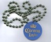 Wholesale Beaded Necklace with printed arycle pendant