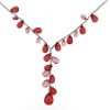 Wholesale Chain hang acrylic pendant necklace