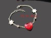 Wholesale heart beads bracelet