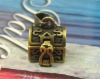 Wholesale CF047 Magic antique copper prayer box pendant/necklace