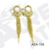 Wholesale fashion earrings made at snake chain