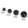 Wholesale Black Titanium Ball Top for Microdermal BALL