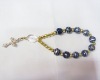 Wholesale plastic rosary bracelet, acrylic bracelet,religion bangle