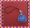 Wholesale painting smile phone pendant