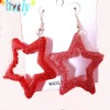 Wholesale popular wood earring