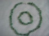 Wholesale natural stone chip necklace
