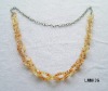 LMNK36 Fashion Wood Necklace
