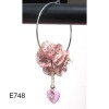Wholesale Hot Sale Hoop Flower Earring