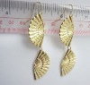 Wholesale 2011 Classical earring Sector figure alloy earring with newest fashion style products 0323