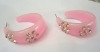 Wholesale pink stud earring