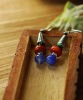 Wholesale Tibetan style pointed hat national earrings