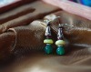 Wholesale Tibetan style pointed hat national earrings