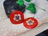 Wholesale Painted pattern national earrings