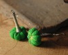 Wholesale Fabric pumpkin national earrings