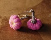 Wholesale Fabric pumpkin national earrings