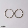 2011 best selling thick hoop earring