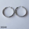 2011 fashion charm hoop earring