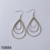 2011 charm three hoop drop earring