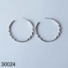 2011 twisted charm hoop earring