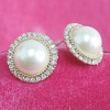 nature pearl fashion earring