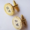 A Set Of Fashion Metal Cufflink