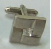crystal cufflink