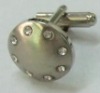 crystal cufflink