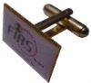 Brass cufflink