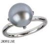 2011 Hot sale 925 Sterling Silver jewelry,silver Pearl Ring Designs DR30115R Paypal Accept