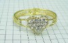 Wholesale fashion gold plated CZ bracelet