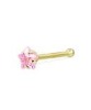 Wholesale 14k solid gold nose jewelry,nose ring, body piercing jewelry