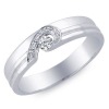Wholesale 2011 men white gold ring for wedding