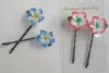 new design polymer clay hair clips