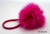 Wholesale Genuine fur hair holder