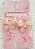 Wholesale fashion hair accessories sets /for children's hair clip sets /flower shape of hair barrette sets/the latest style of hair clips