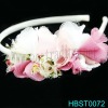 Wholesale Pink flowers Head band HBST0072