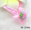 Wholesale hot selling sweet straw berry hair clips for summer collection