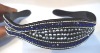 Wholesale plastic head band/hair band with resin stones