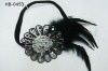 feather hair ornament