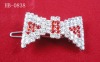 bowknot hair clip ornament