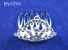 Wholesale rhinestone crown hair clip