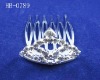 Wholesale rhinestone crown hair clip