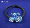 Wholesale cherry rhinestone hair jewelry