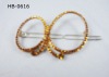 Wholesale cherry crystal hair clip