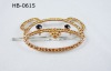 Wholesale lovely bear crystal hair clip