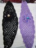 wool hair pins