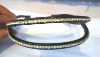plastic head band / hair band with resin stones